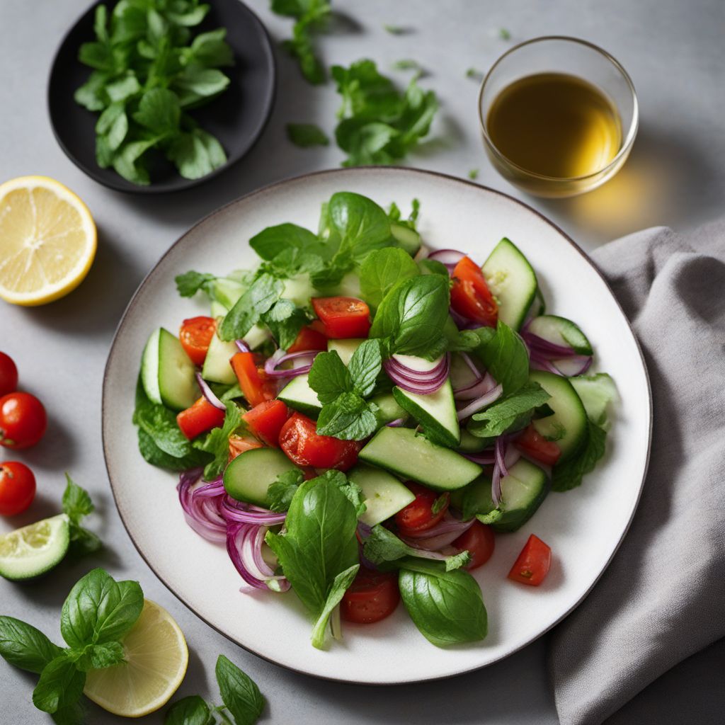 Hellimli - Grilled Halloumi Salad