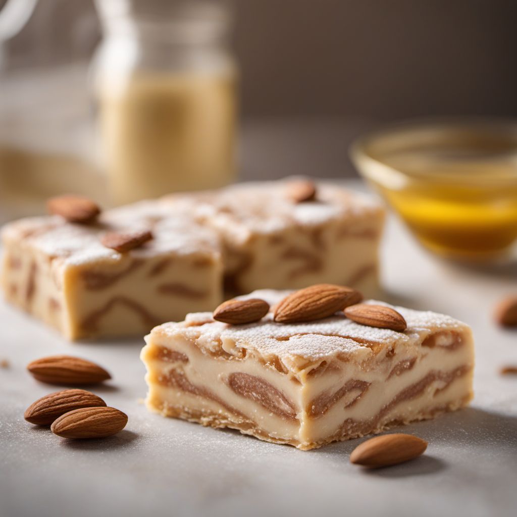 Homemade Almond Torrone