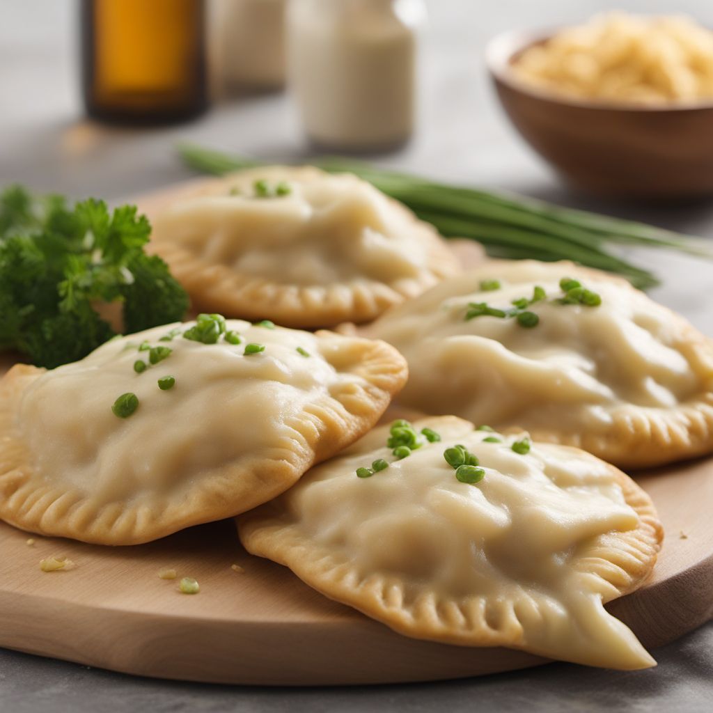 Homemade Cheesy Pierogies