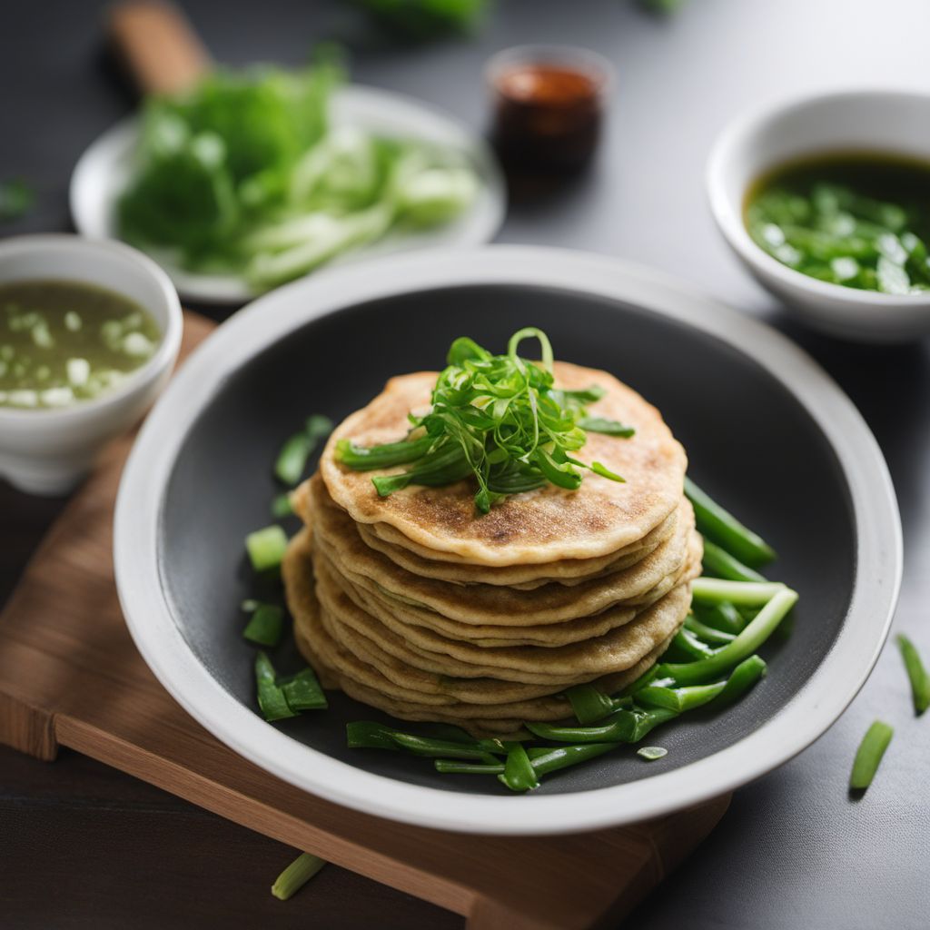 Homemade Chinese Scallion Pancakes