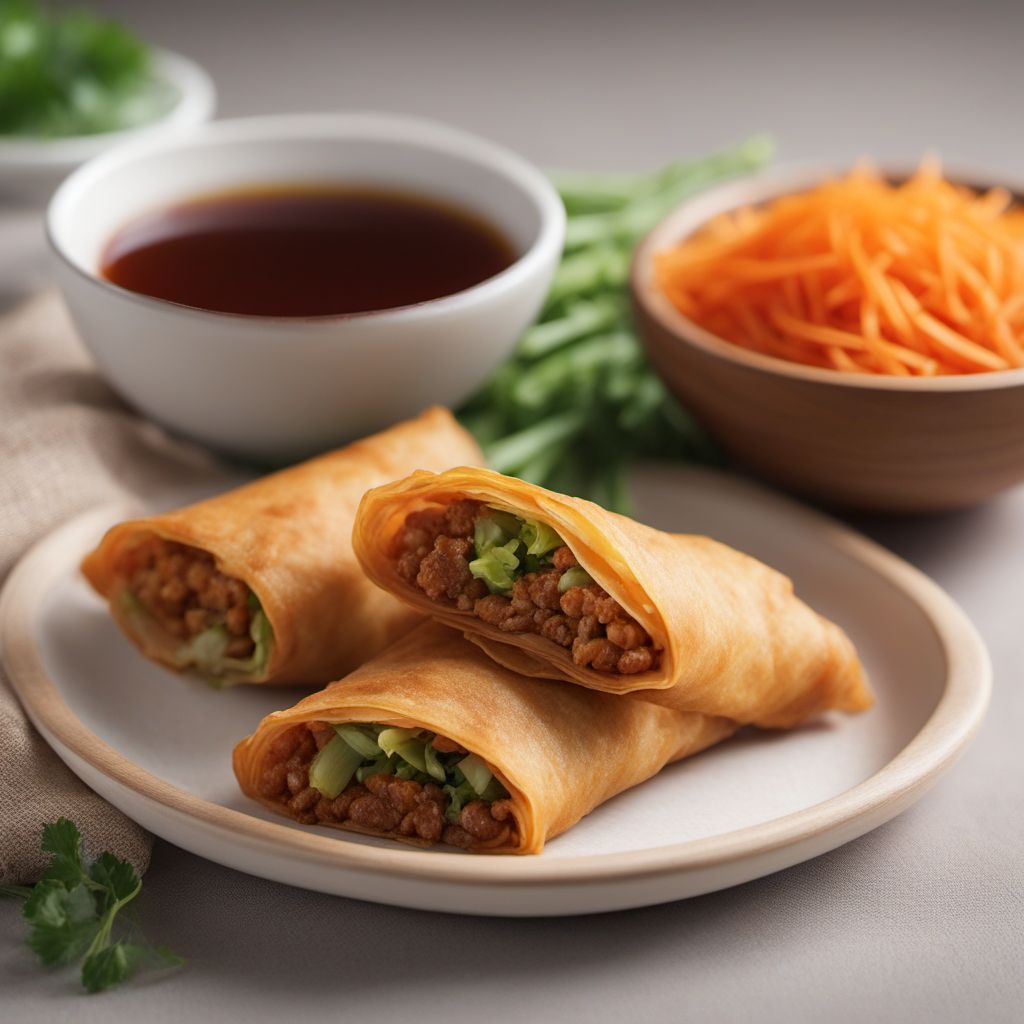 Homemade Crispy Egg Rolls