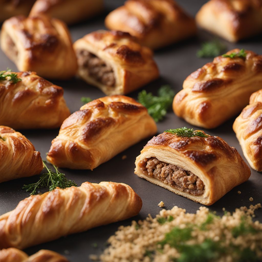 Homemade Dutch Sausage Rolls