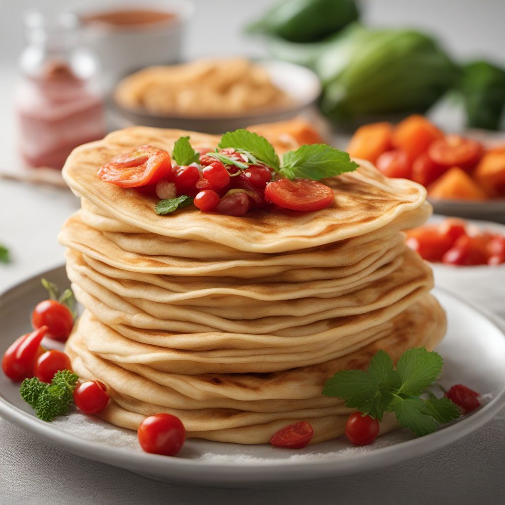 Homemade Flaky Roti Prata