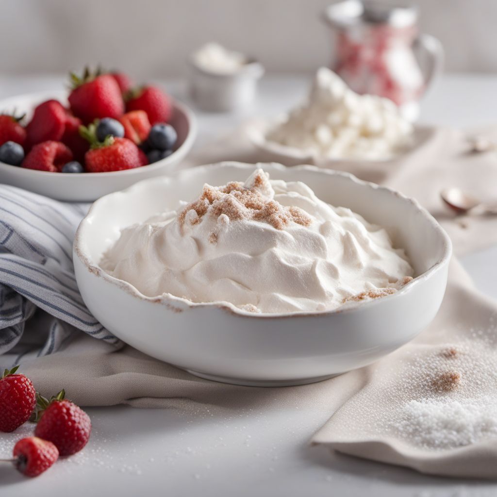 Homemade Fluffy Marshmallow Cream