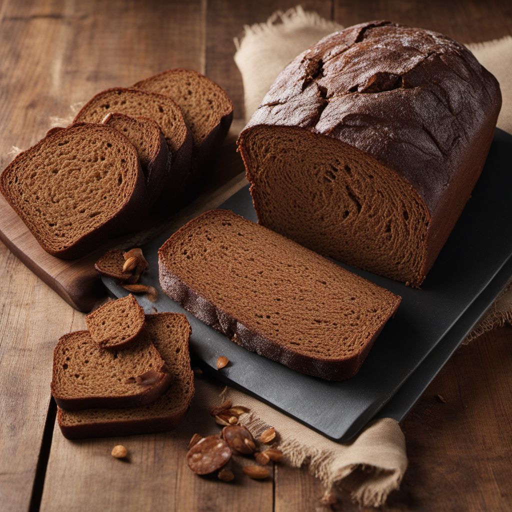 Homemade German Pumpernickel Bread