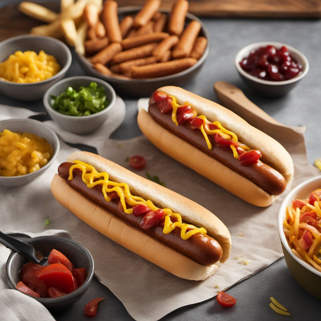 Homemade Gourmet Hot Dogs