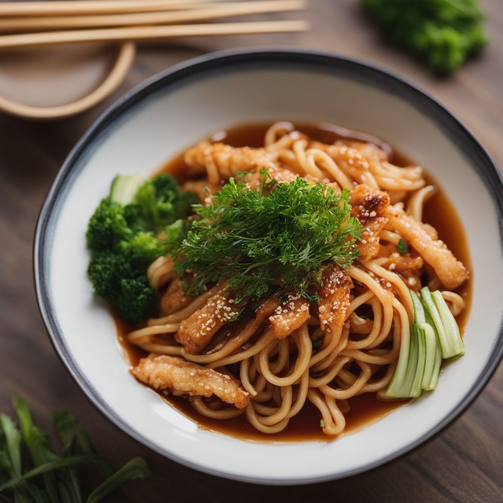 Homemade Kake Udon