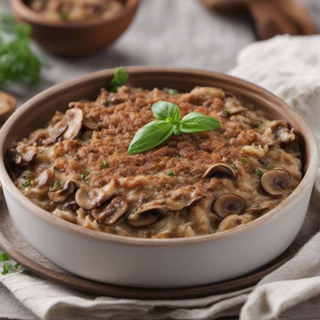 Homemade Lithuanian Koldūnai with Mushroom Filling