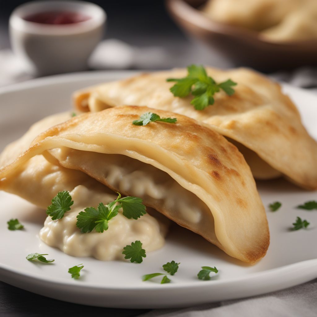 Homemade Potato and Cheese Pierogi