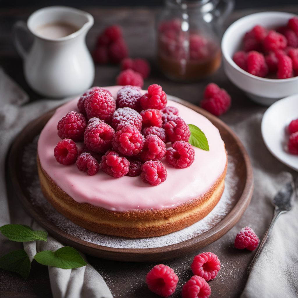 Homemade Raspberry Glazed Cake - A Delightful Twist on the Classic Dutch Roze Koek