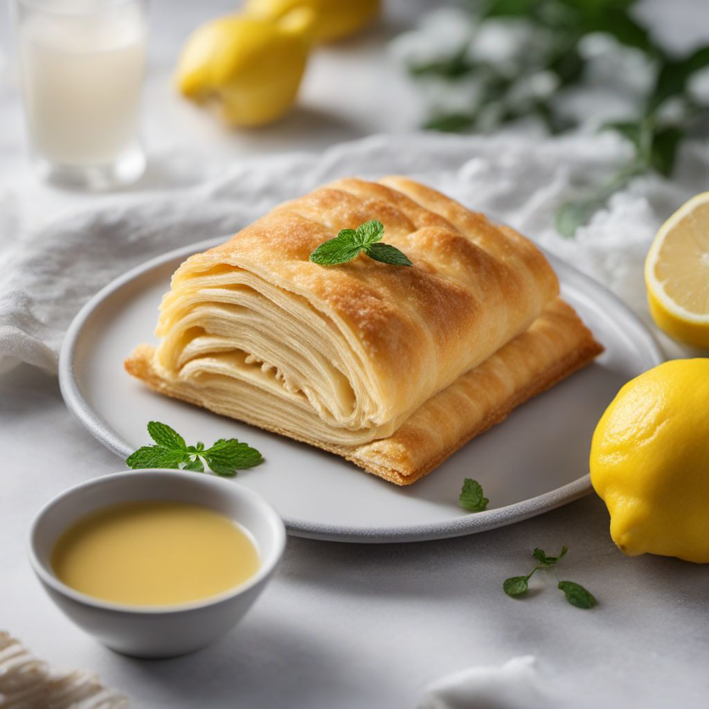 Homemade Rurki with Sweet Cheese Filling