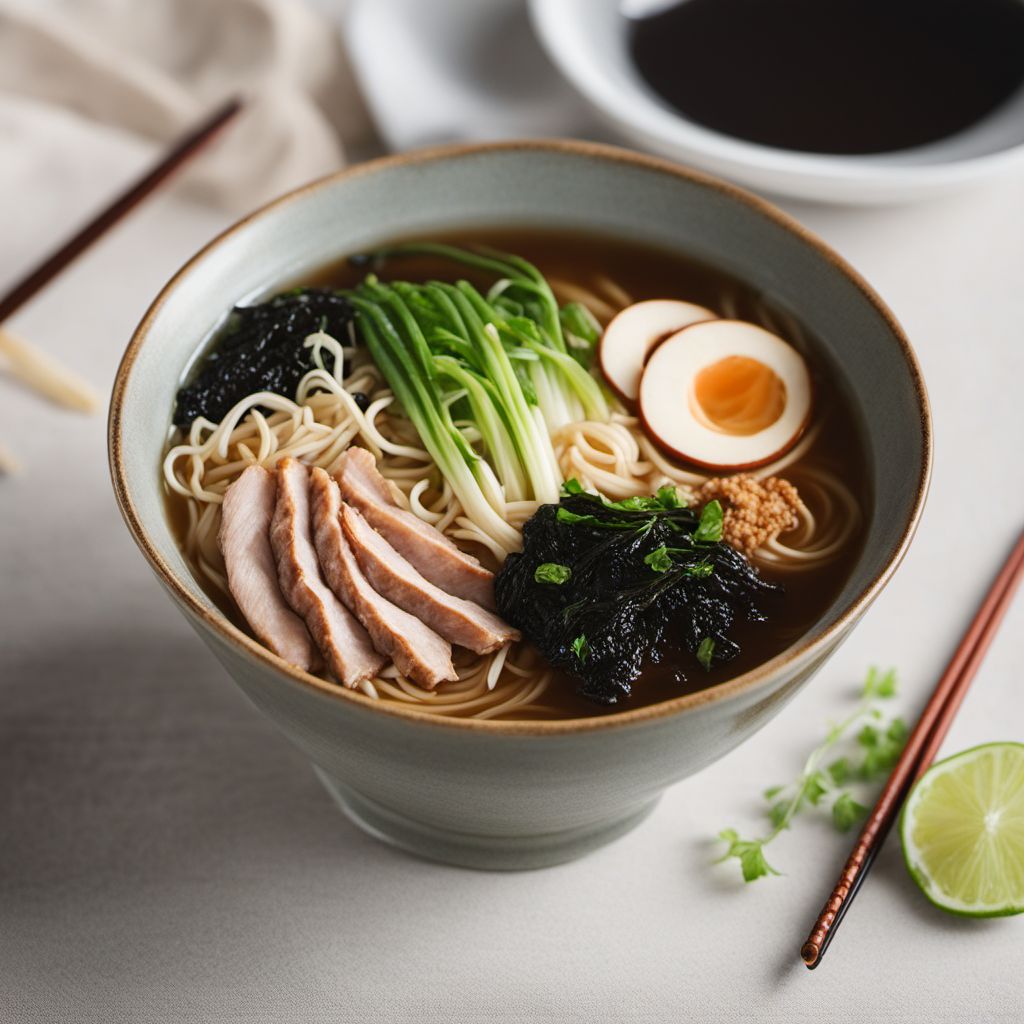 Homemade Shio Ramen