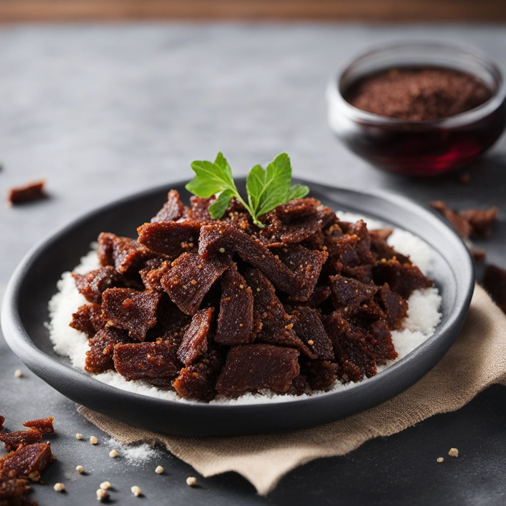 Homemade Spiced Biltong