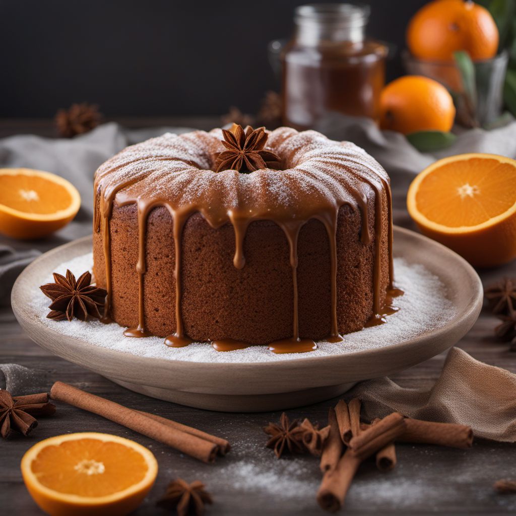 Homemade Spiced Honey Cake