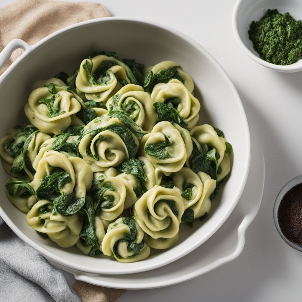 Homemade Spinach and Ricotta Tortellini