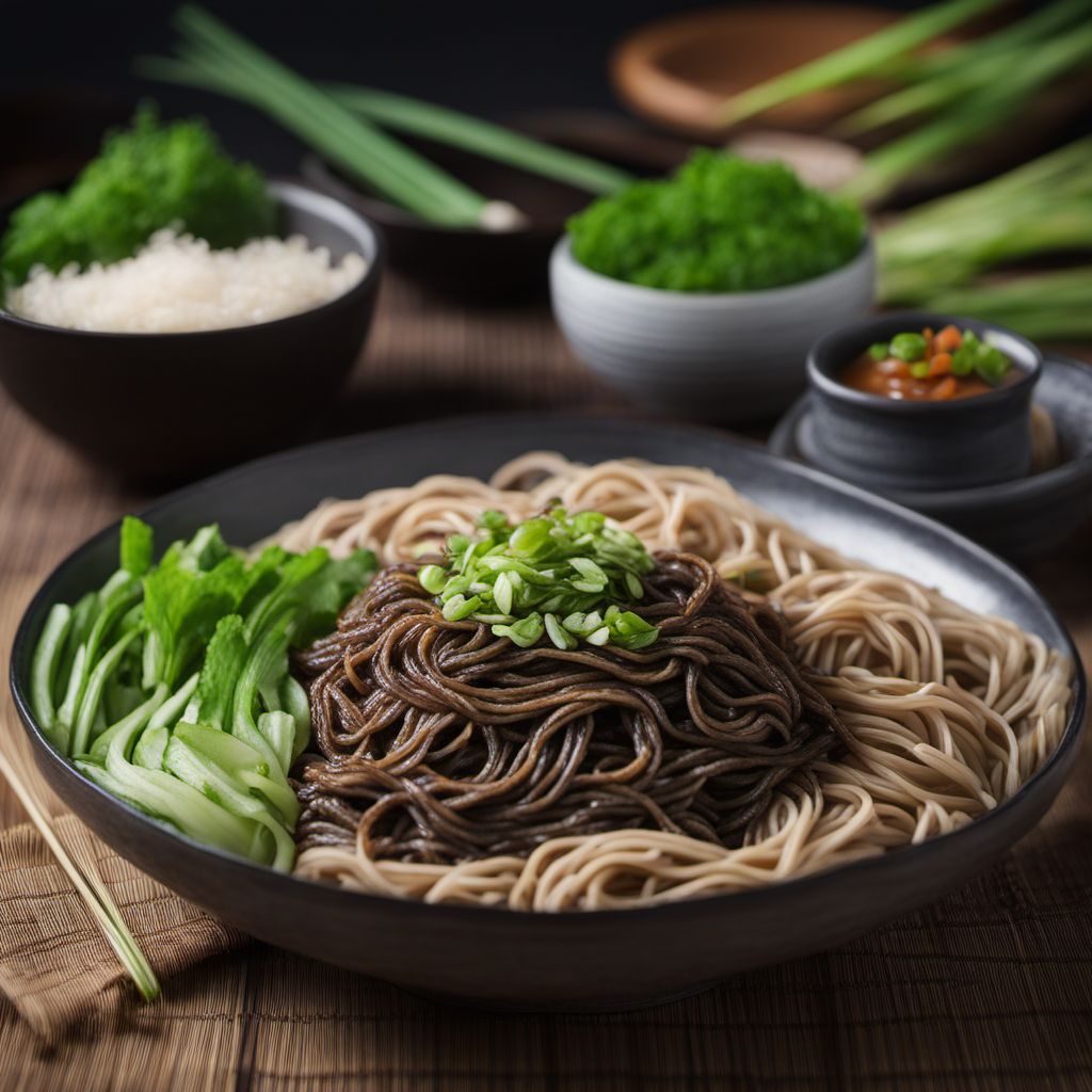 Homemade Tororo Soba