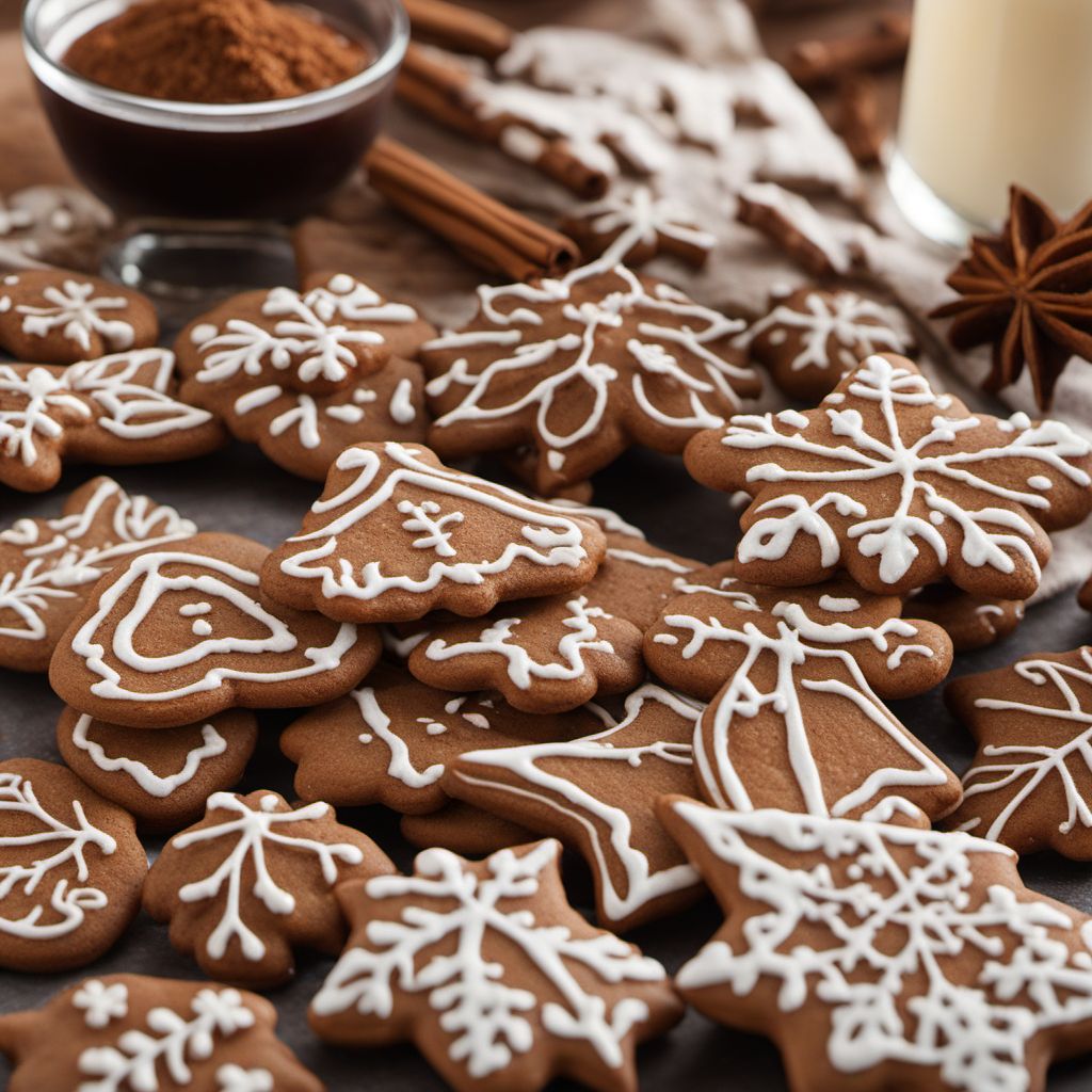 Homemade Toruń Gingerbread Cookies