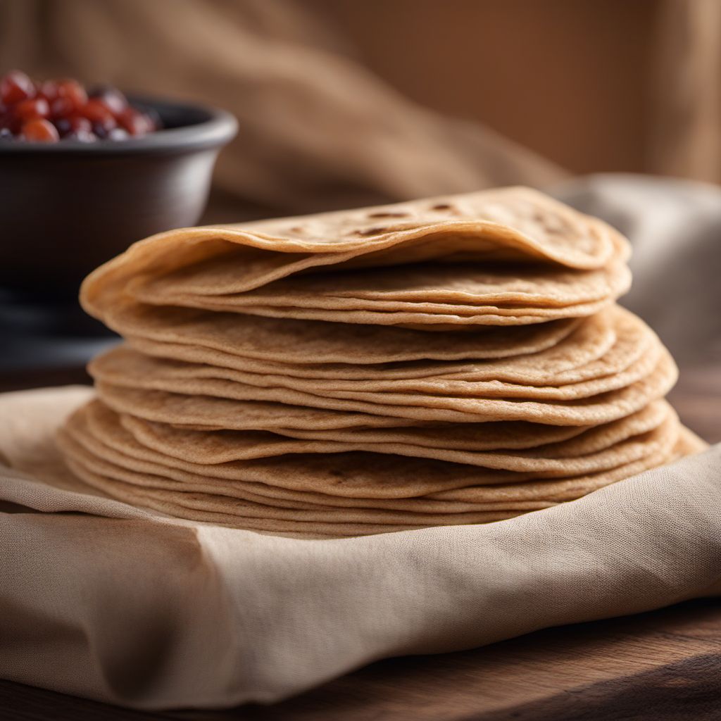 Homemade Whole Wheat Roti