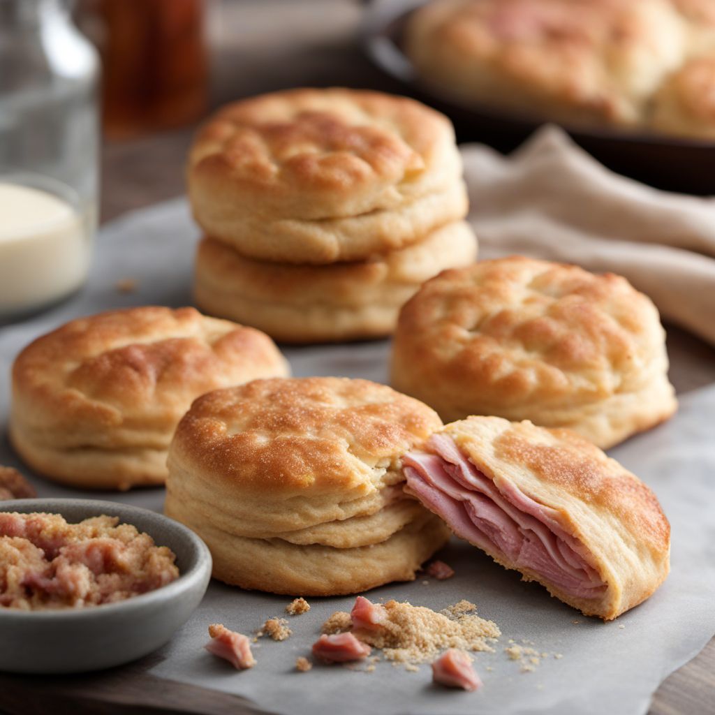 Homestyle Ham Biscuits