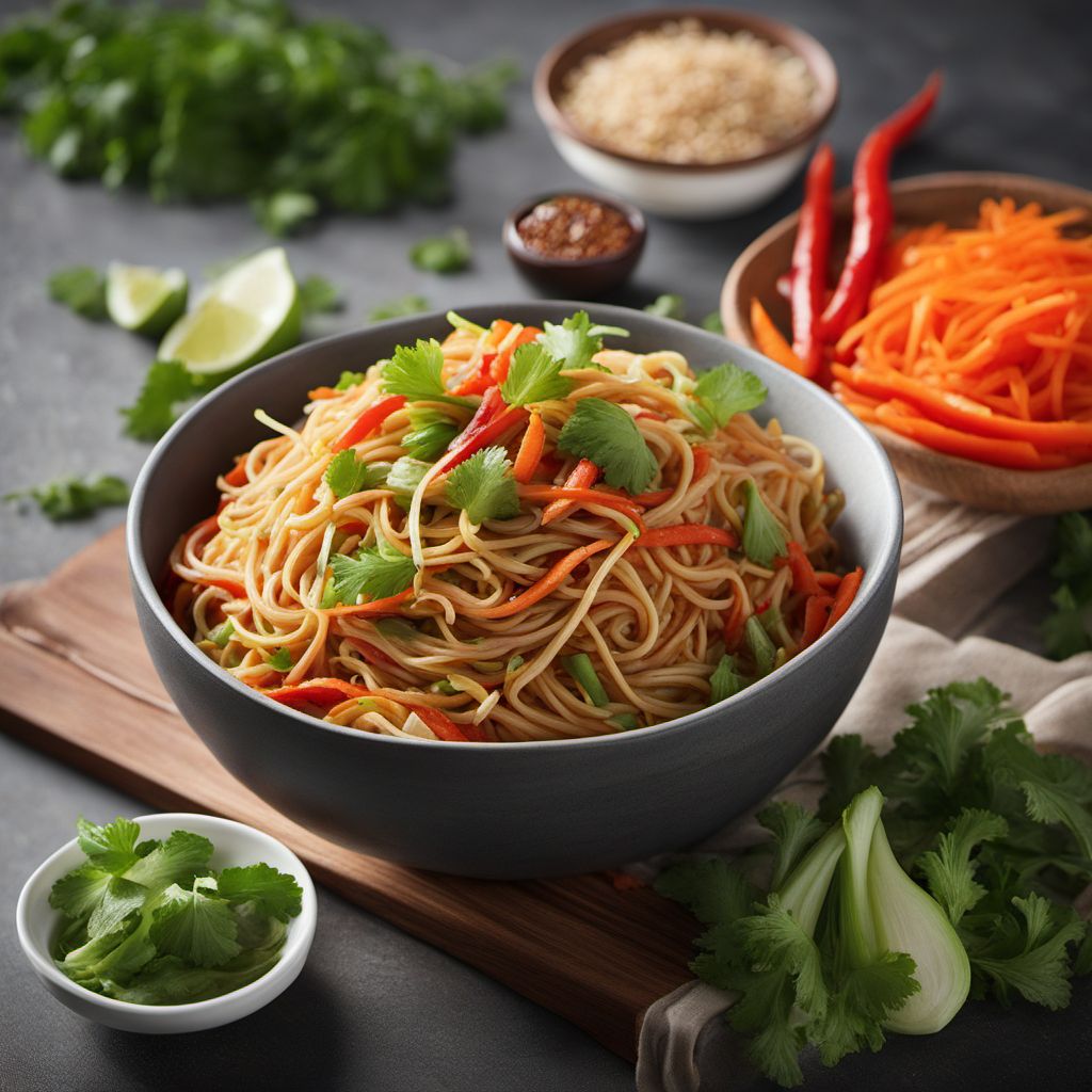 Homestyle Vegetable Chow Mein