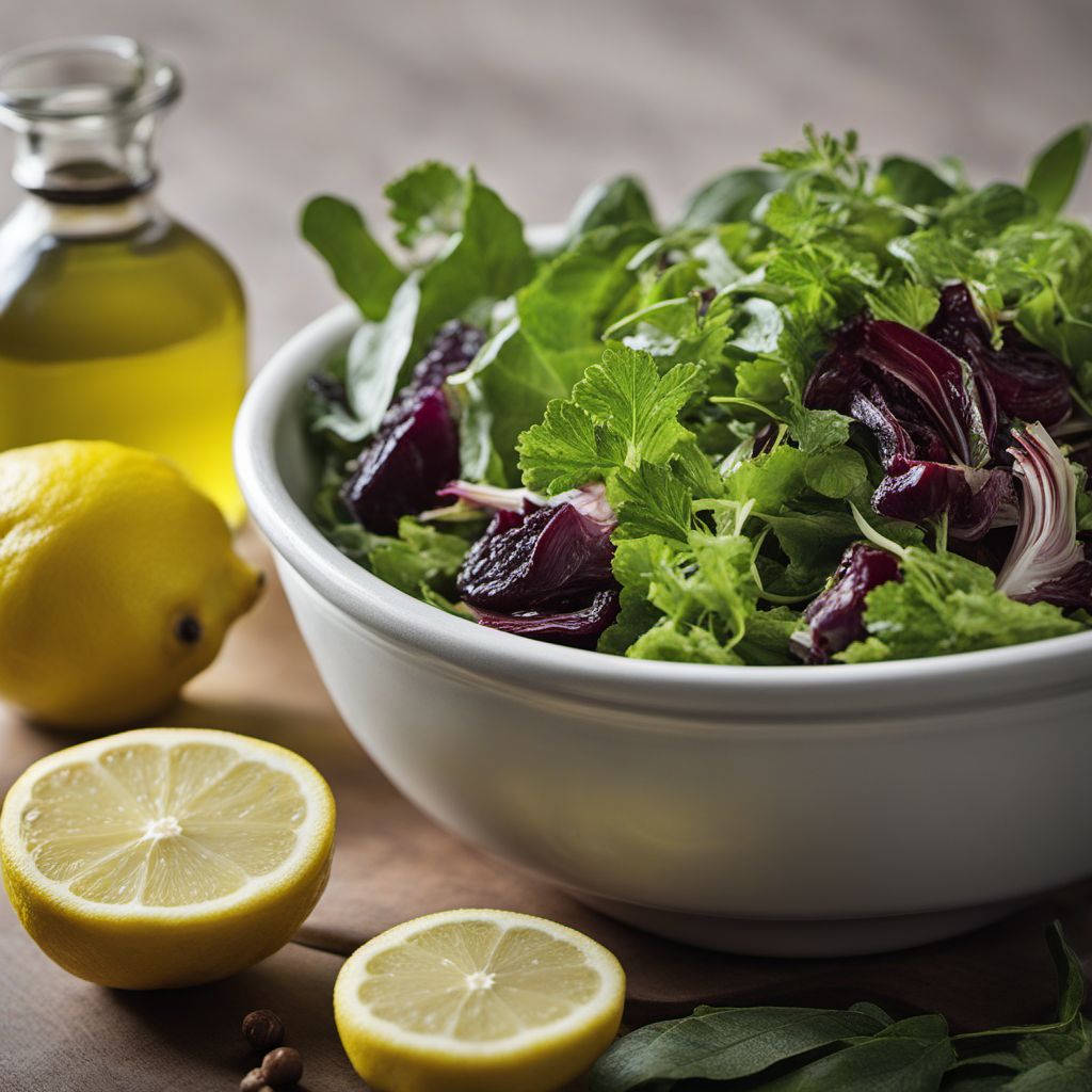 Horta with Lemon and Olive Oil Dressing