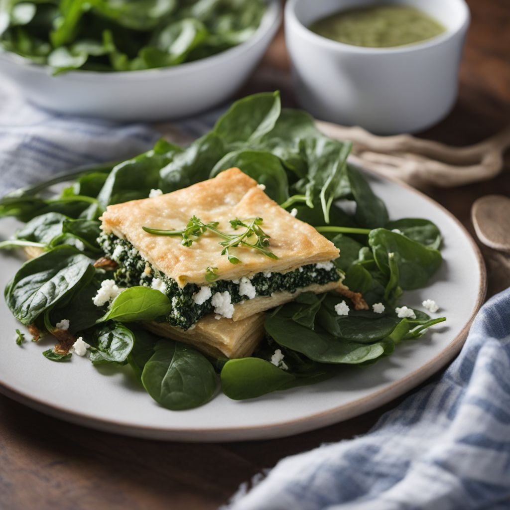 Hortopita with Feta and Greens