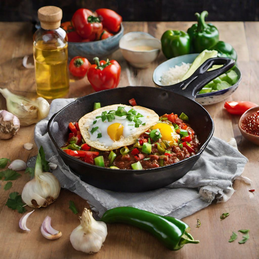 Taiwanese-style Huevos Rancheros