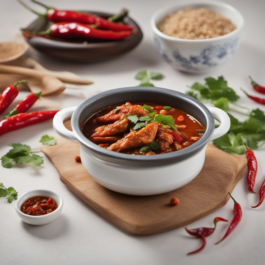 Hunan-style Spicy Chicken Stew