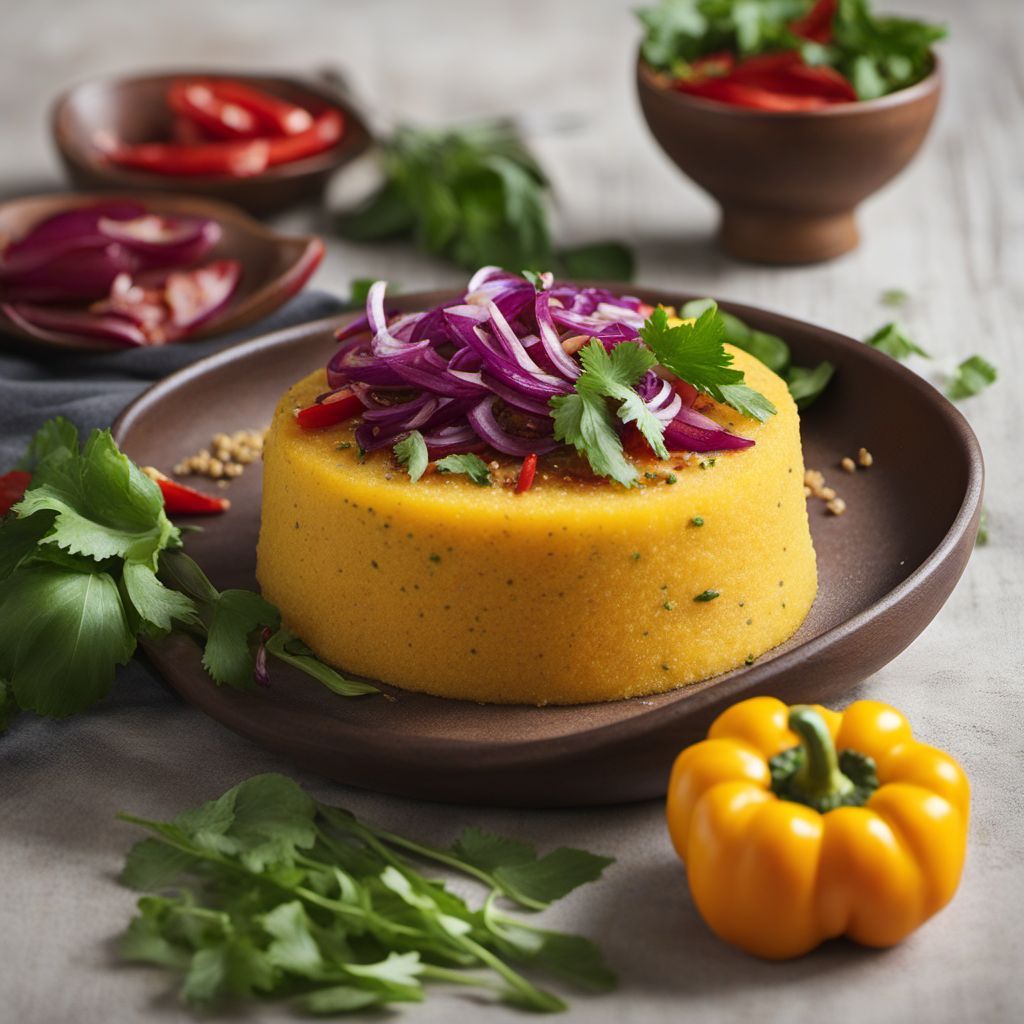 Inca-style Quinoa Polenta with Roasted Vegetables