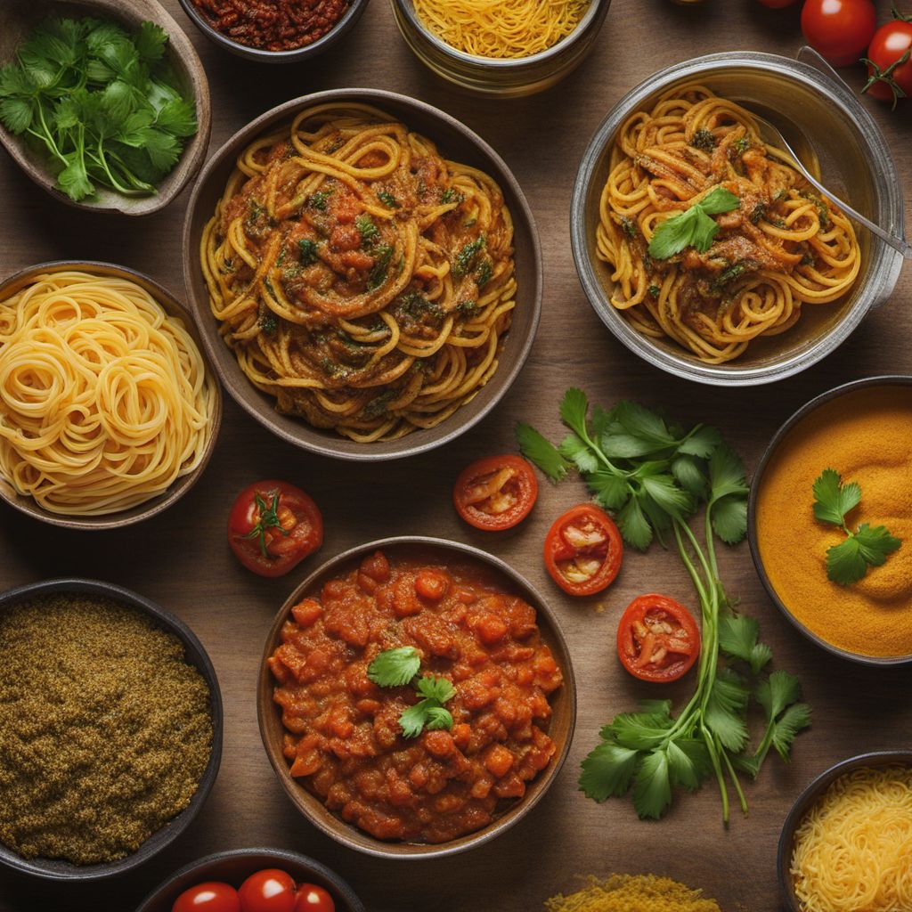 Indian-style Anchovy Pasta