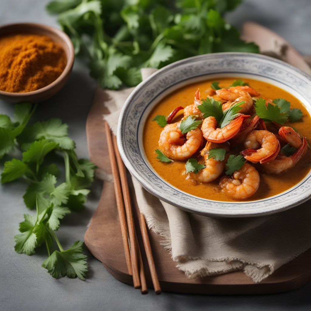 Indonesian-style Spicy Shrimp Curry