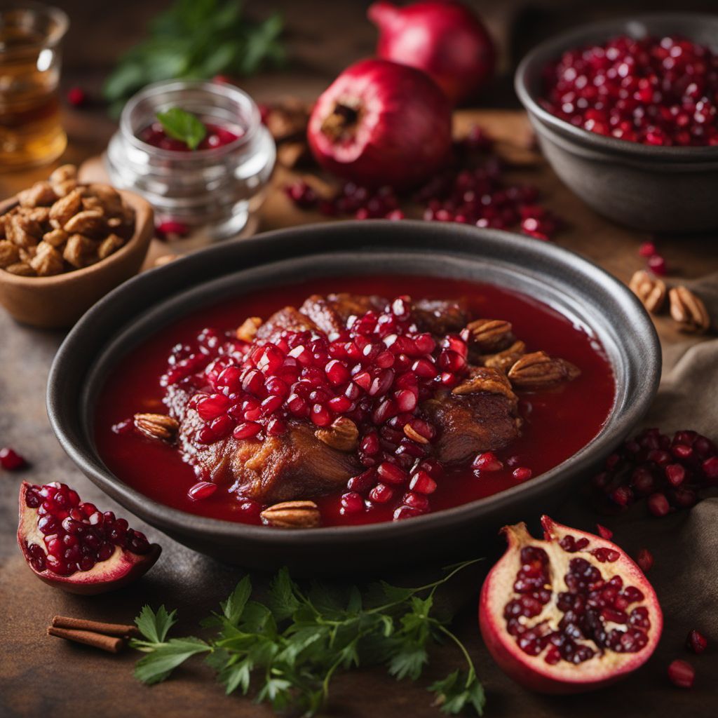 Iranian Pomegranate Walnut Stew