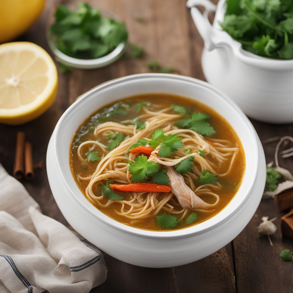 Iraqi-style Fish Soup with Vermicelli