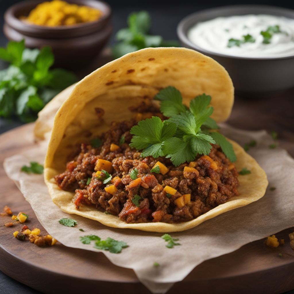 Iraqi-style Stuffed Panuchos