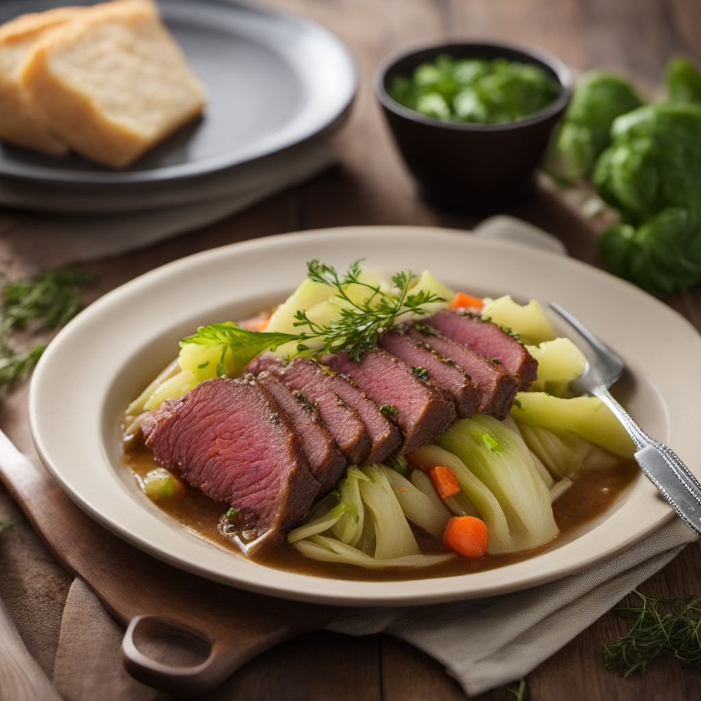 Irish-inspired Corned Beef and Cabbage Stew