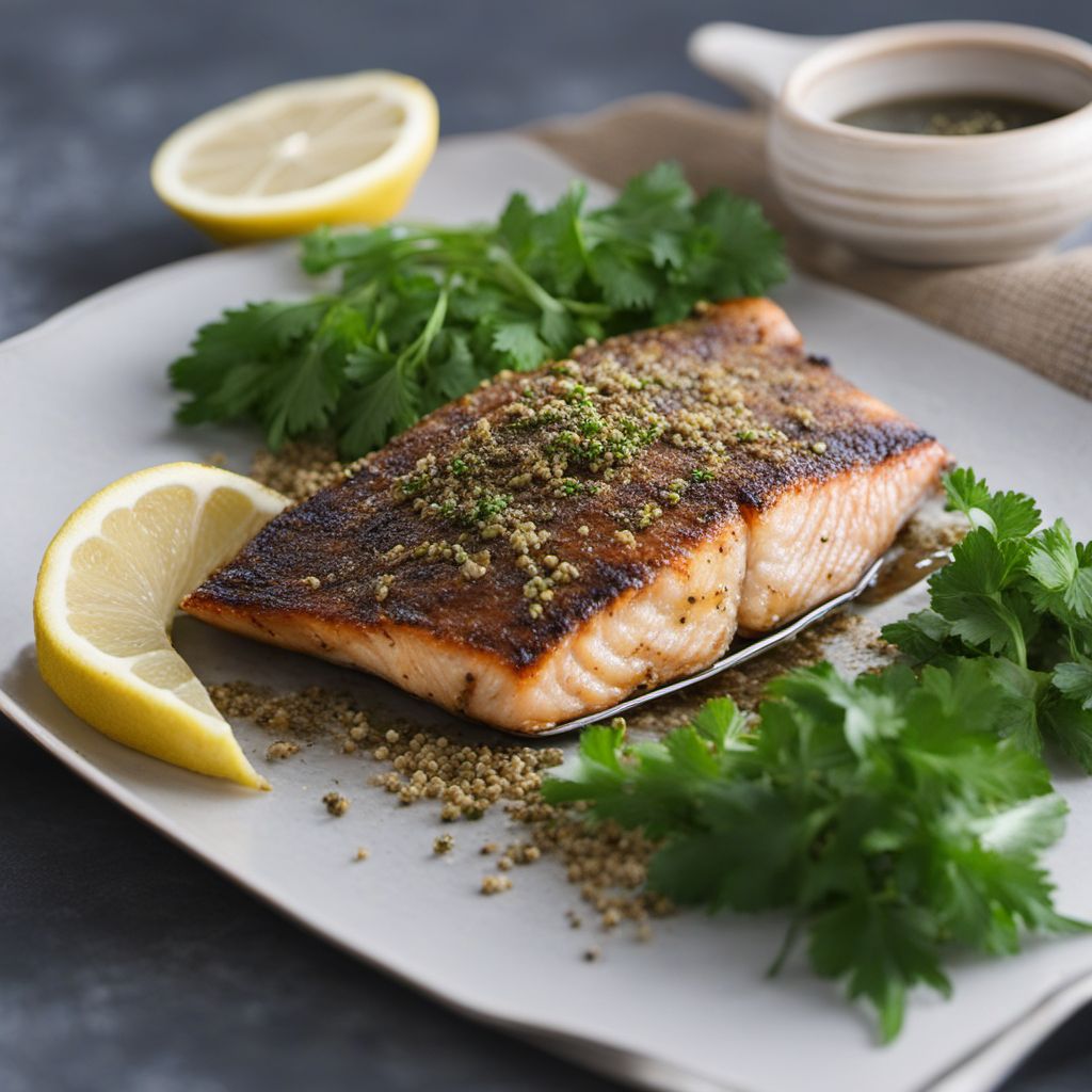 Israeli-style Grilled Fish with Za'atar and Lemon