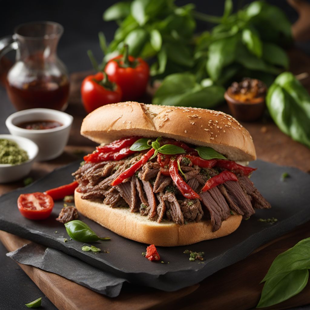 Italian Beef Sandwich