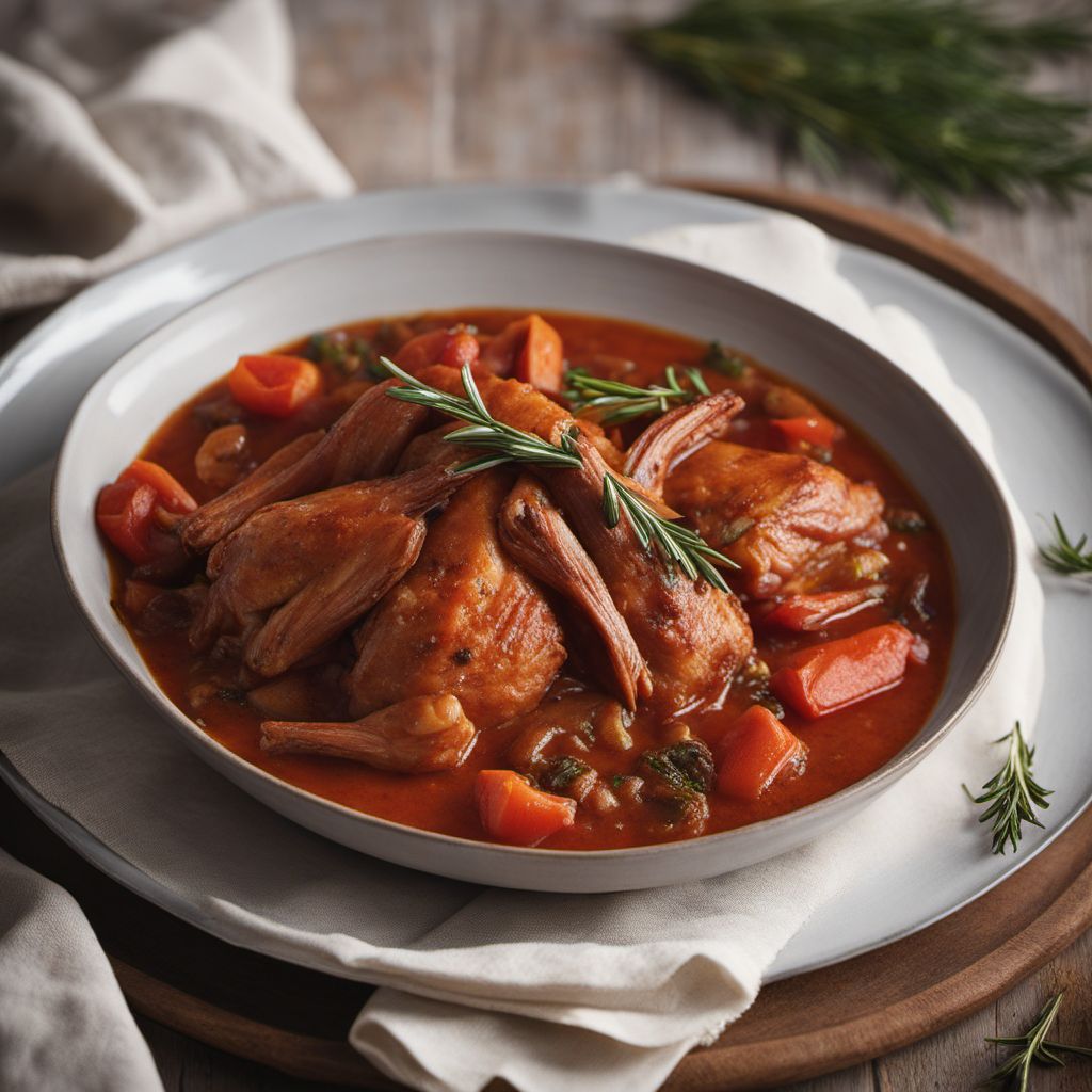 Italian Hunter's Rabbit Stew