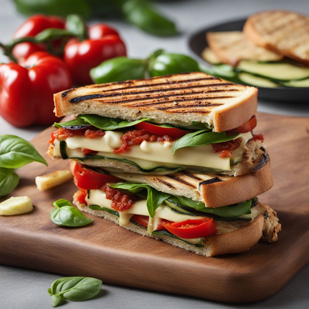 Italian-inspired Grilled Vegetable Panini