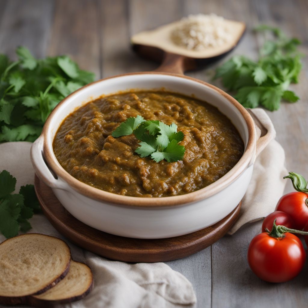 Ivorian-style Eggplant Dip