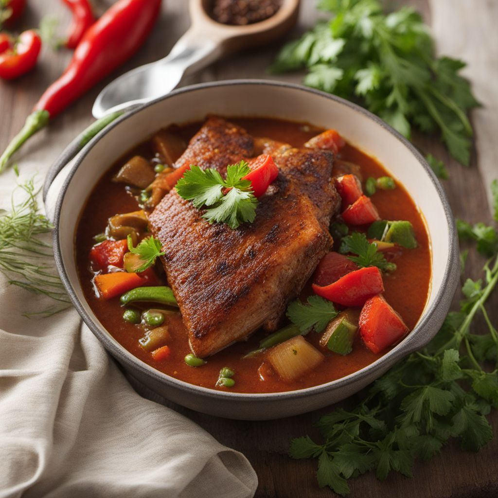 Jamaican Brown Stew Fish