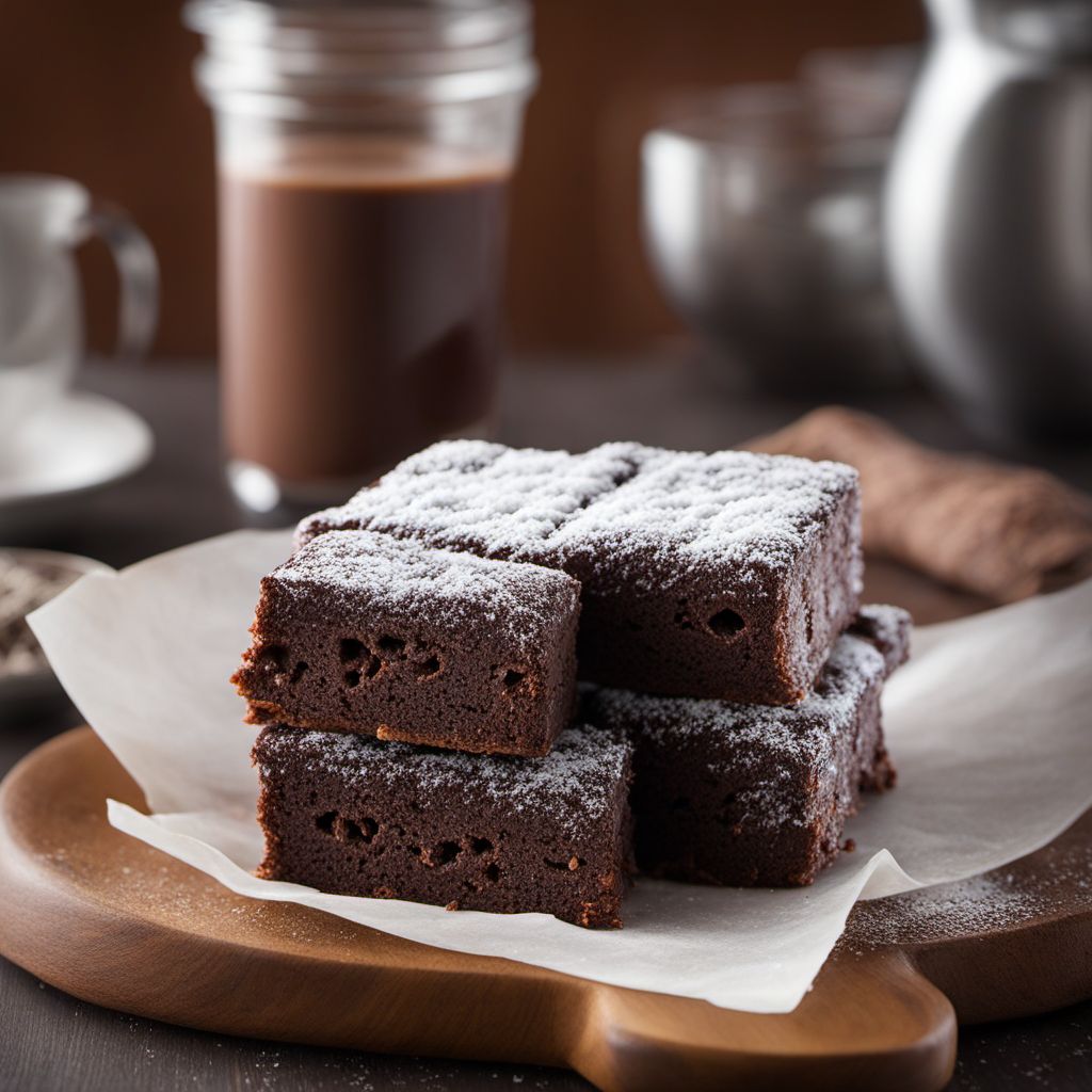 Jamaican Chocolate Coconut Squares