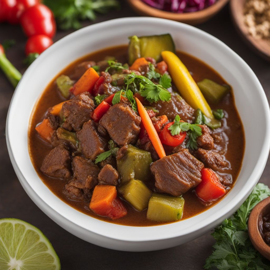 Jamaican Puchero with a Caribbean Twist