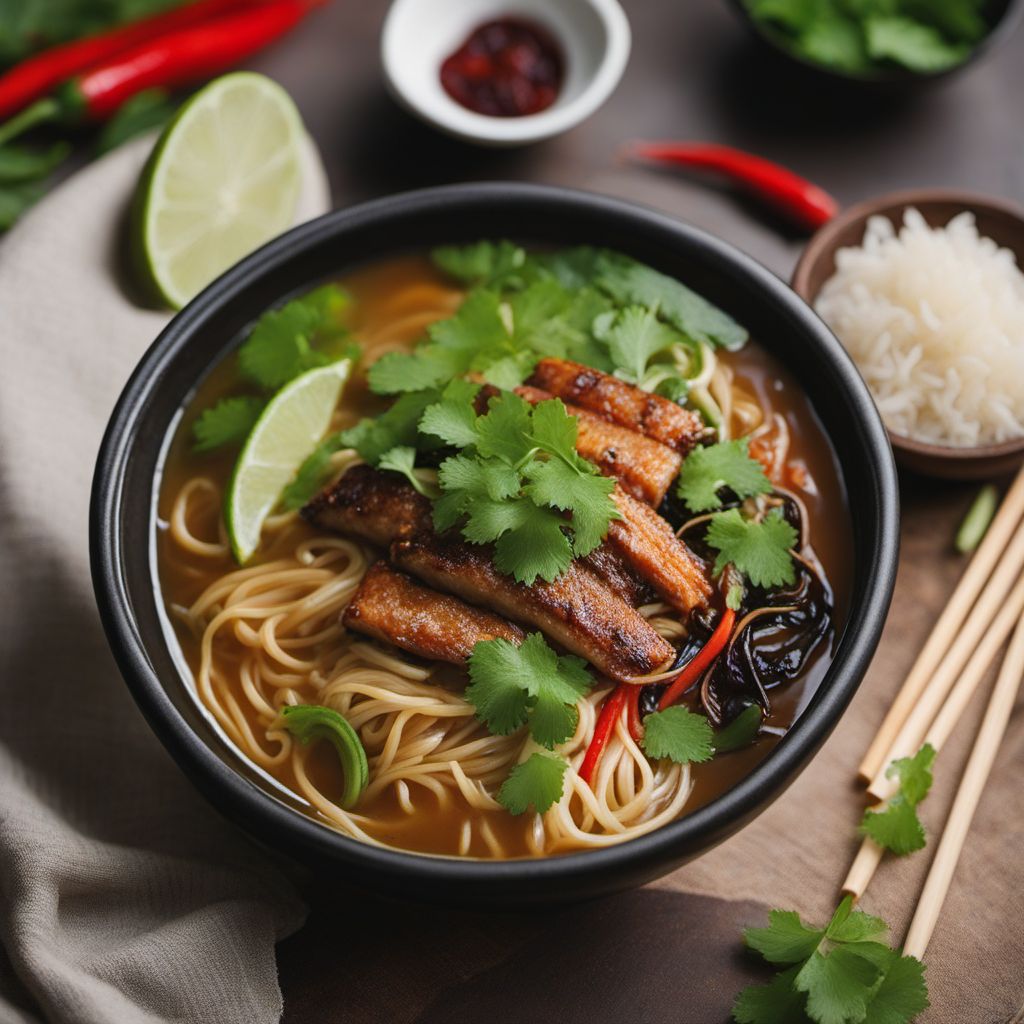 Javanese-style Eel Noodle Soup