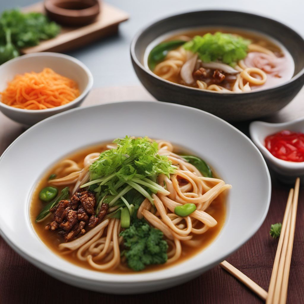 Javanese-style Miso Nikomi Udon