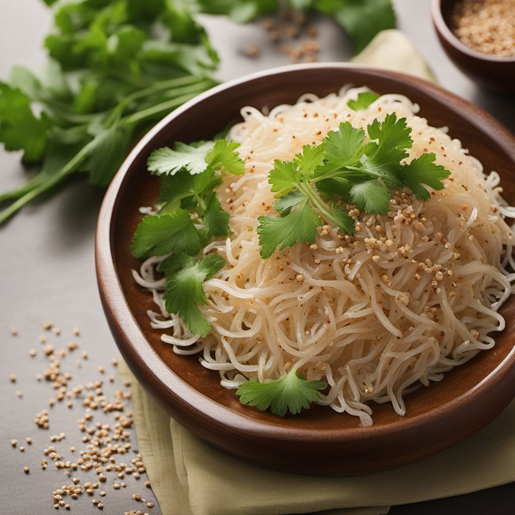 Jellyfish Salad with Sesame Dressing