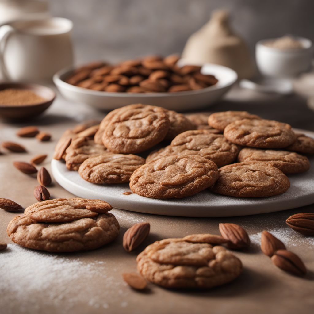 Jødekager - Danish Almond Cinnamon Cookies