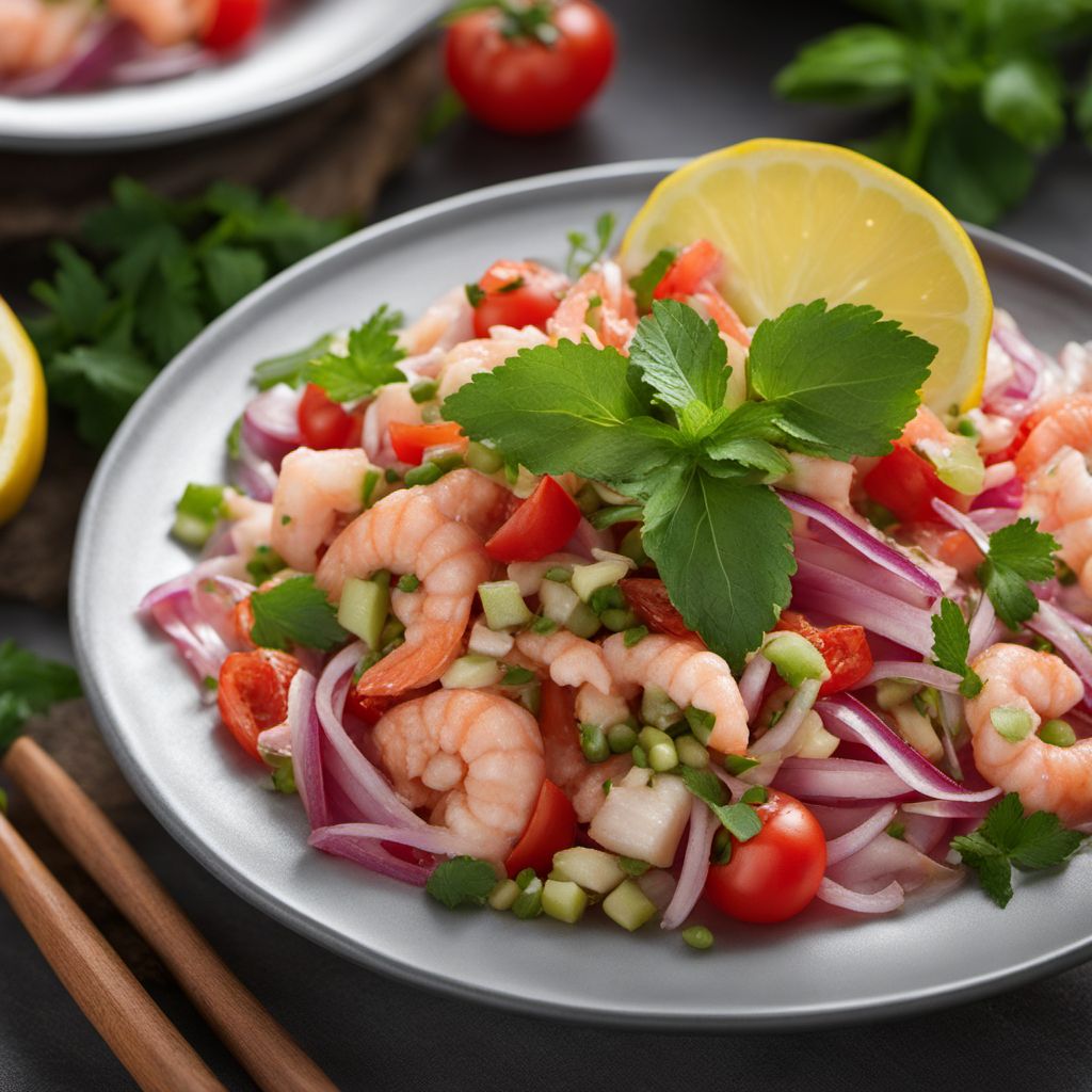 Jordanian-style Seafood Salad