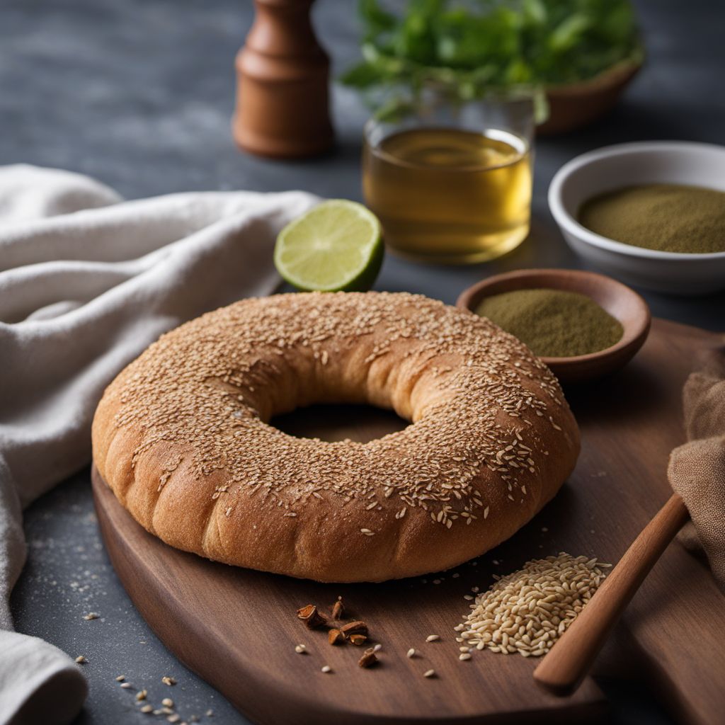 Kaak Malih - Lebanese Sesame Bread Rings