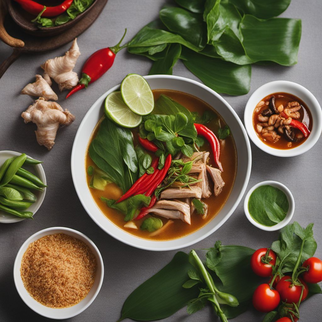 Kaeng Om - Thai Spicy Herb Soup